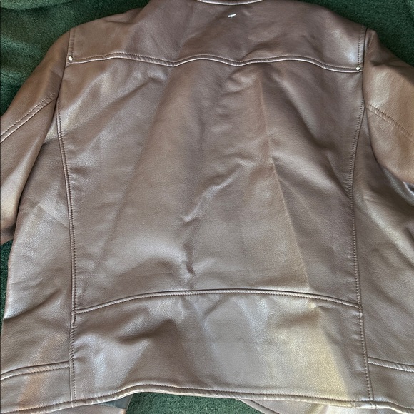 Mango leather jacket Large - Picture 6 of 8